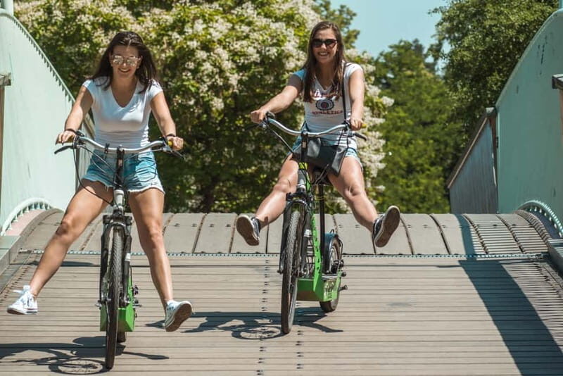 Prague E-Scooter City Tour: Regular or Fat Tire - Choosing the Hugo Bike or Fat-Tire SCROOSER