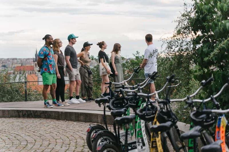 Prague: E-Scooter Grand City & Panoramas Small-Group Tour - Small Group Energy: Questions, Stops, and No Transit Hassles