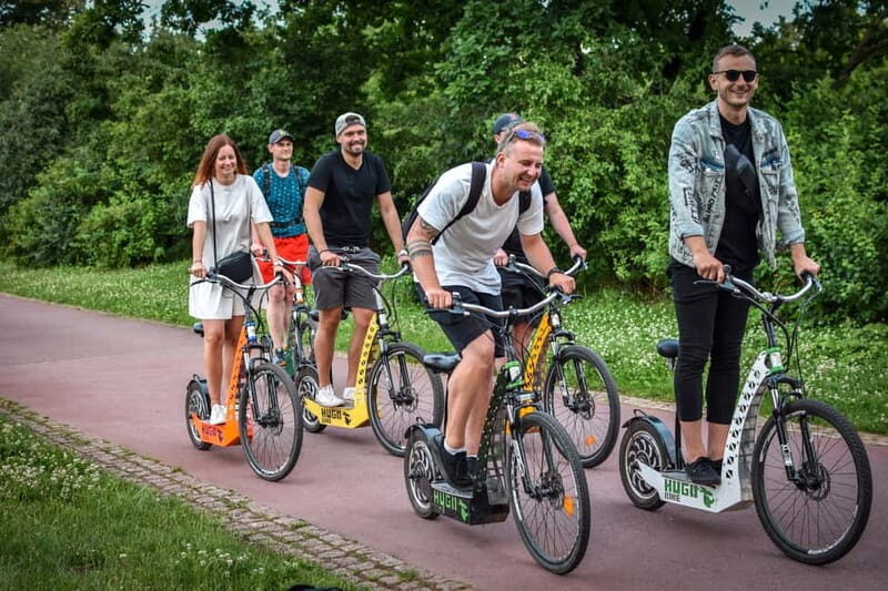 Prague: E-Scooter Grand City & Panoramas Small-Group Tour - The Course: How You Sightsee from Charles Bridge to Old Town