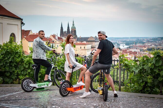 Prague E-Scooter Grand City Tour PRIVATE with PragueWay - Prague Castle area: you get the stories without the lines