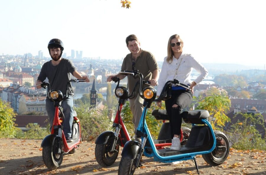 Prague Electric Scooter and eBike Grand Tour - Timing and Pace: 90 Minutes vs 2 Hours (and What the 3-Hour Option Adds)