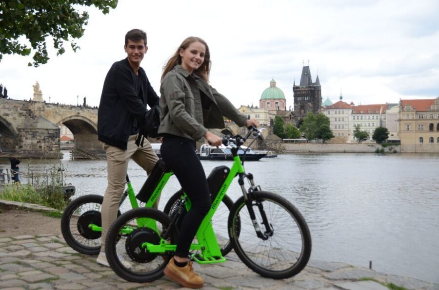 Prague: Electric Scooter & Cruiser Fat eBike Rental - Charles Bridge area start: why Lesser Town is a great launch pad