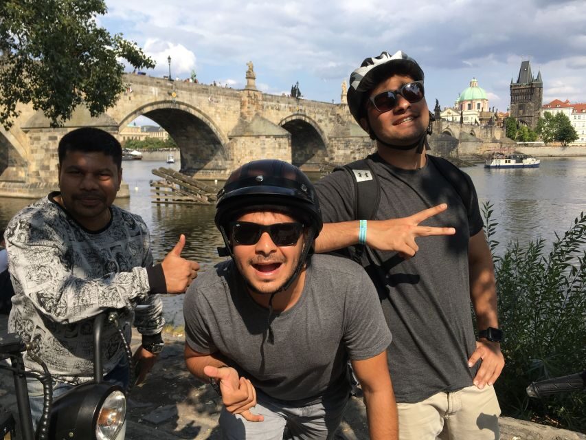 Prague: Electric Scooter & Cruiser Fat eBike Rental - Letná Park views: a second way to chase skyline panoramas