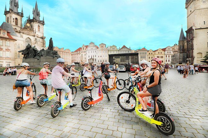 Prague: electric scooter & E-bike guided tour - Letná Park and the Metronome: best views without the hike