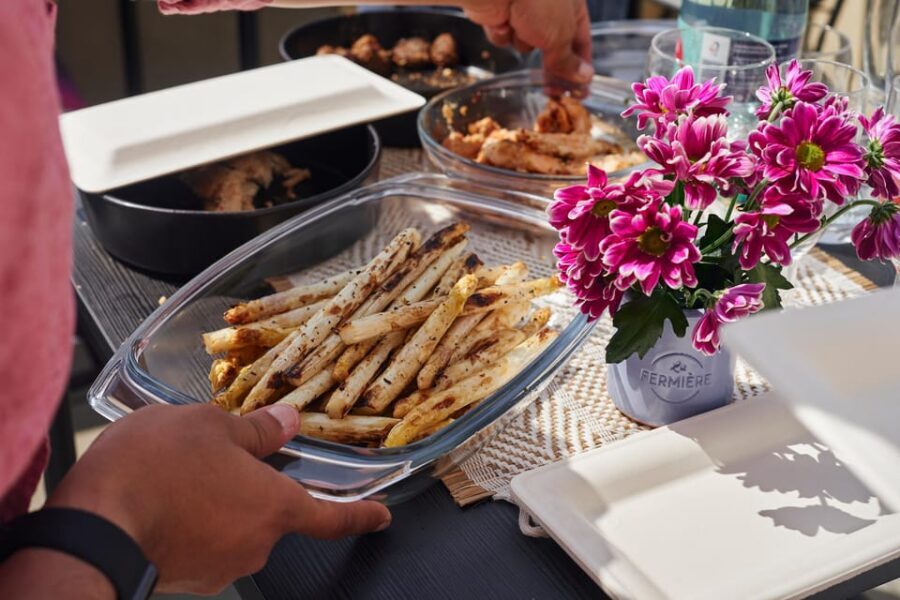 Prague: Farmers Market and Brunch Class with Celebrity Chef - Unlimited drinks: prosecco, espresso, tea, and zero-proof choices