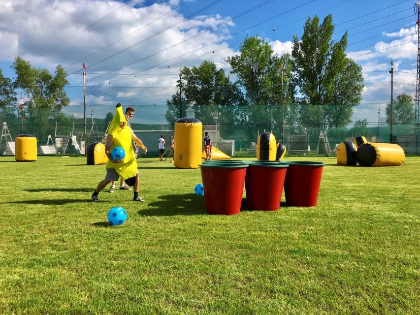 Prague : Giant Foot Darts and Giant Beer Pong Game - Quick Takeaways Before You Go