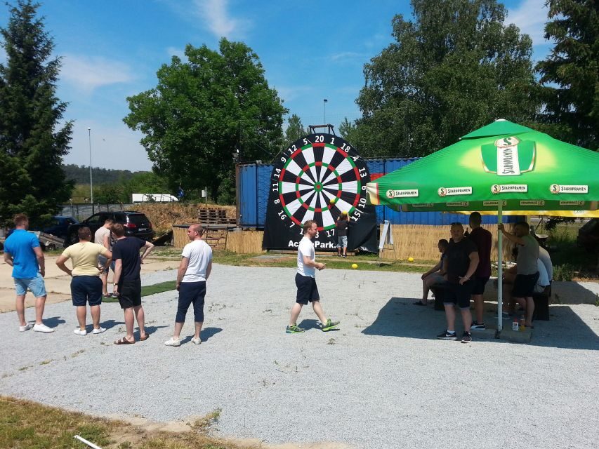 Prague: Giant Football Darts Game with Round of Beers & BBQ - Who this is best for (and who might want something else)