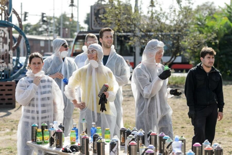Prague Graffiti Workshop For Groups & Team-Building Groups - Meet the Artist and Learn Prague’s Rules of Spray Art