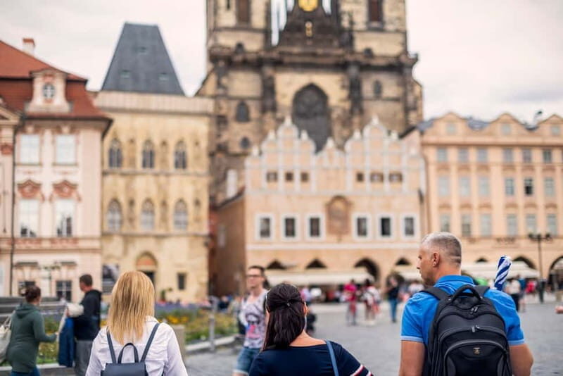 Prague Grand 2,5 hour + 2 hour exterior walking tour - Afternoon Circuit: St Vitus, the Castle Story, Manes Bridge Views, and Jewish Town