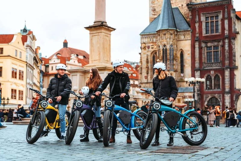 Prague: Grand City Tour on Fat e-Bike - Letná Park viewpoints: where your legs earn their photo rewards