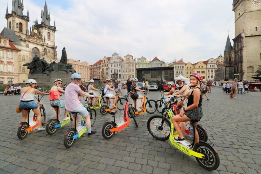 Prague: Grand e-Scooter Guided Tour - Old Town Square and the Jewish Quarter without the walking slog