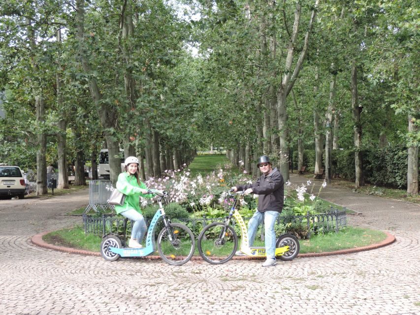 Prague: Grand e-Scooter Guided Tour - Into the Castle District: St. Vitus Cathedral and gardens