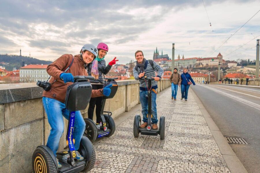 Prague: Grand Segway and eScooter Live Guided City Tour - Old Town to Kampa: getting your bearings fast