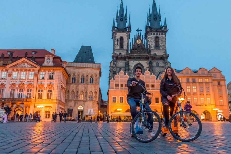 Prague: Grand Segway and eScooter Live Guided City Tour - Parizská Street and the Vltava ride: where the route turns into a story