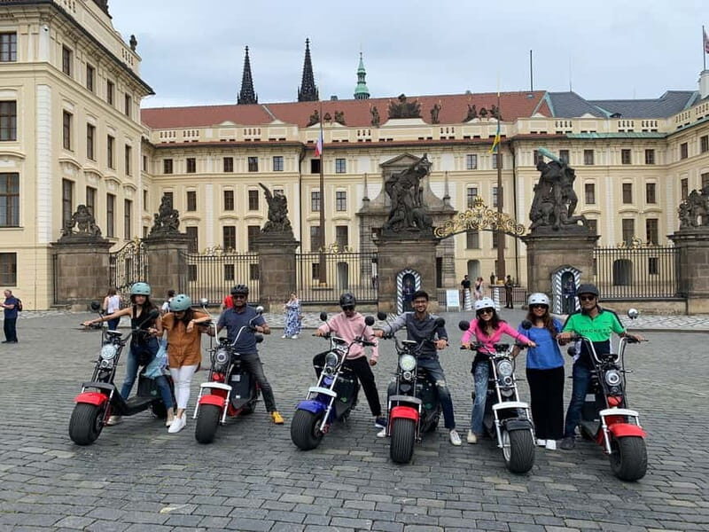 Prague: Guided Fat Tire e-Scooter Tour - Who should book this Prague e-scooter tour