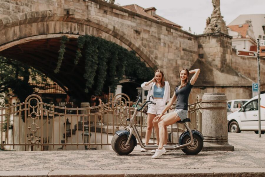 Prague: Guided Fat Tire e-Scooter Tour - Strahov Monastery and its brewery: beer plus 17th-century context