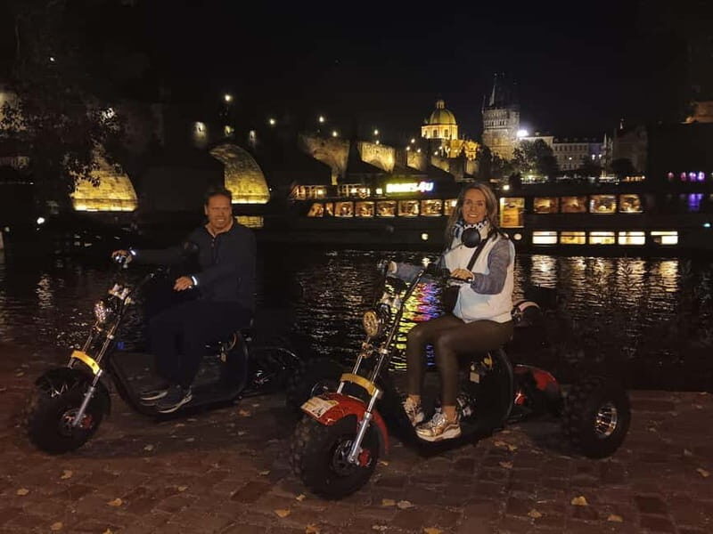 Prague: Guided Sightseeing Tour by Electric Trike - John Lennon Wall and the Charles Bridge View Without the Hunt