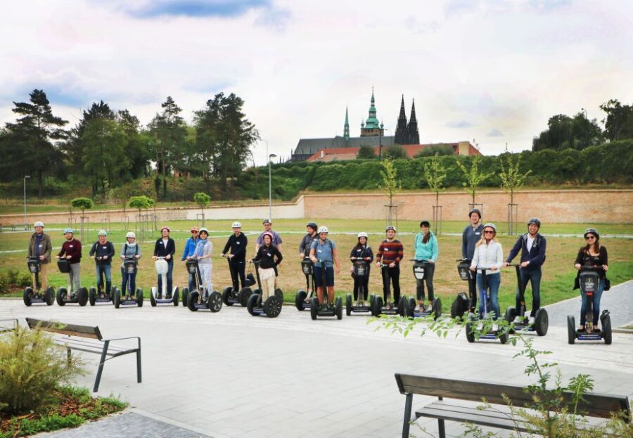 Prague: Half-Day Guided Tour by Segway and E-Scooter - John Lennon Wall and the rock-n-roll pause