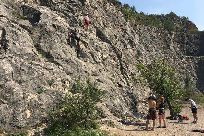 Prague Half-Day Rock Climbing Experience with Instructor - Rappelling a 20m+ Cliff: Controlled Descent With Coaching