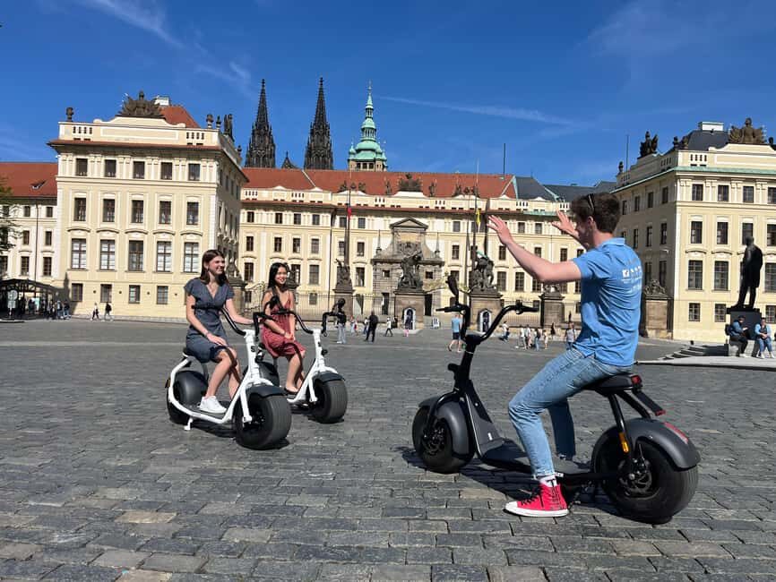 Prague Highlights: Segway & E-Scooter Tour with Taxi Pick-Up - Meeting Point and Taxi Pickup: Less Waiting, More Riding