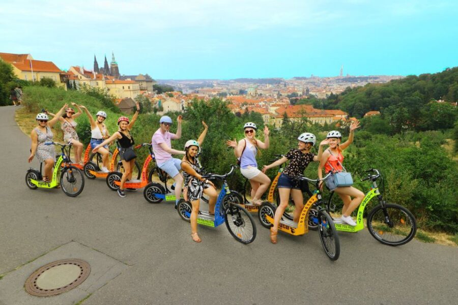 Prague: Highlights Tour on e-Scooter or eBike - Prague Castle and St. Vitus Cathedral without the all-day grind