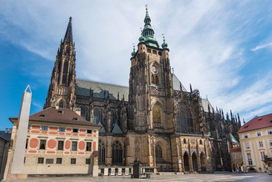 Prague Hradcany Castle, St Vitus Cathedral Tour with Tickets - Key highlights to look for