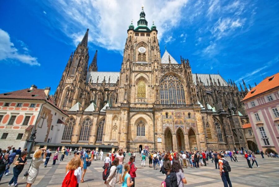 Prague Hradcany Castle, St Vitus Cathedral Tour with Tickets - What you actually see: the four included ticket stops