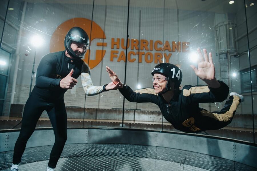 Prague: Hurricane Factory Indoor Skydiving Experience - Entering the Facility: The 60-Minute Flow That Keeps It Simple