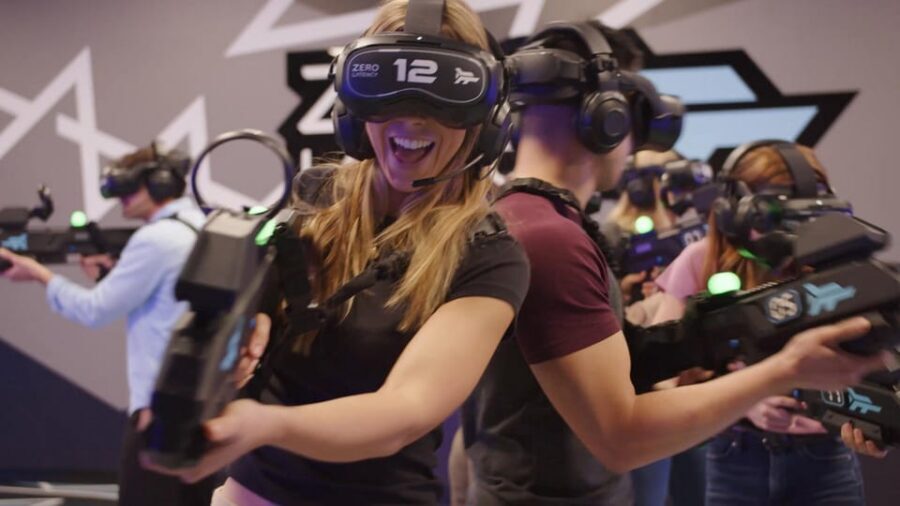 Prague: Immersive VR multiplayer experience - Multiplayer logistics: up to eight players, one shared mayhem