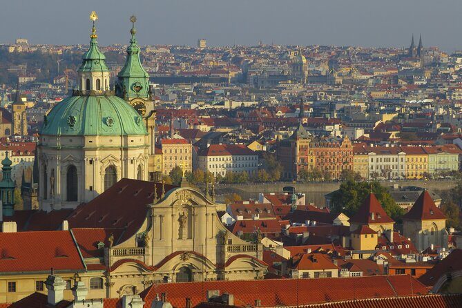Prague Literary & Historical Tours - Comprehensive Route - Slovanský ostrov viewpoint: getting your bearings by the river