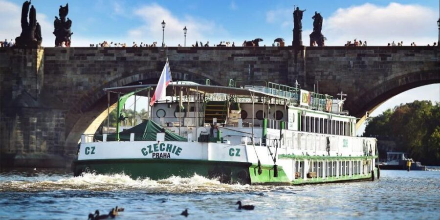 Prague: Lunch Cruise on Vltava River with open Buffet - The lock: why your 2-hour route is more than a quick loop