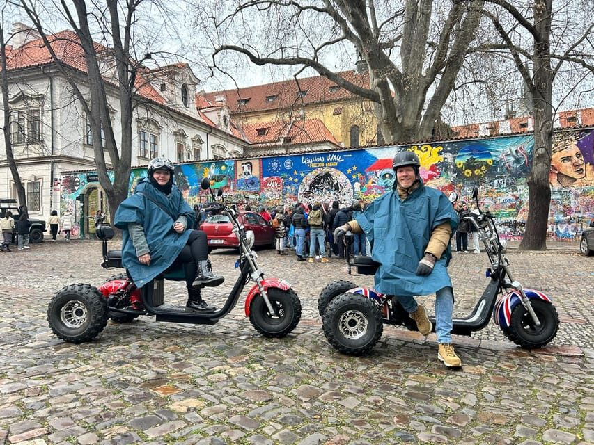 Prague Monastery & Panoramic Viewpoint Electric Trike Tour - Prague Castle and the Strahov Stadium: the “big skyline” segment