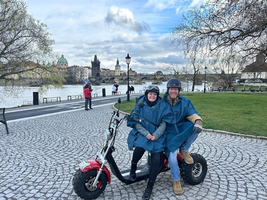 Prague Monastery & Panoramic Viewpoint Electric Trike Tour - John Lennon Wall to Kafka Museum: art and literature in short bursts