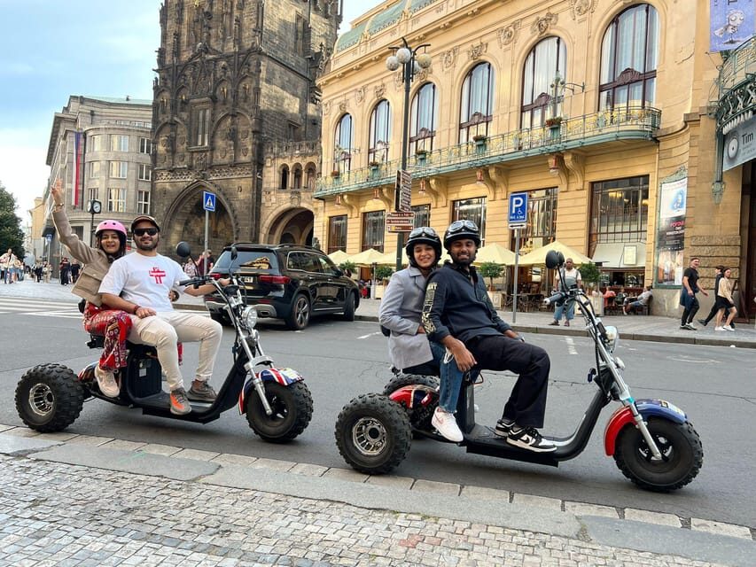 Prague Monastery & Panoramic Viewpoint Electric Trike Tour - Charles Bridge, Rudolfinum, and Old Town: ending where postcards begin