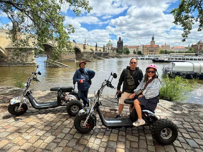 Prague Monastery & Panoramic Viewpoint Electric Trike Tour - Starting at Štěpánská 55: training, rules, and what to bring