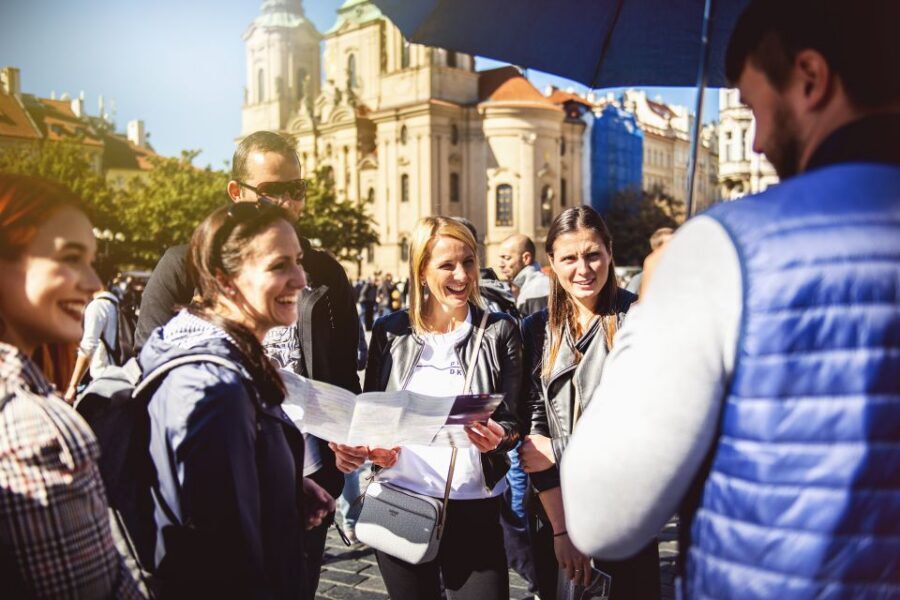 Prague: Old Town and Jewish Quarter 2-Hour Walking Tour - Theater of the Estates and Powder Tower: architecture with stories attached