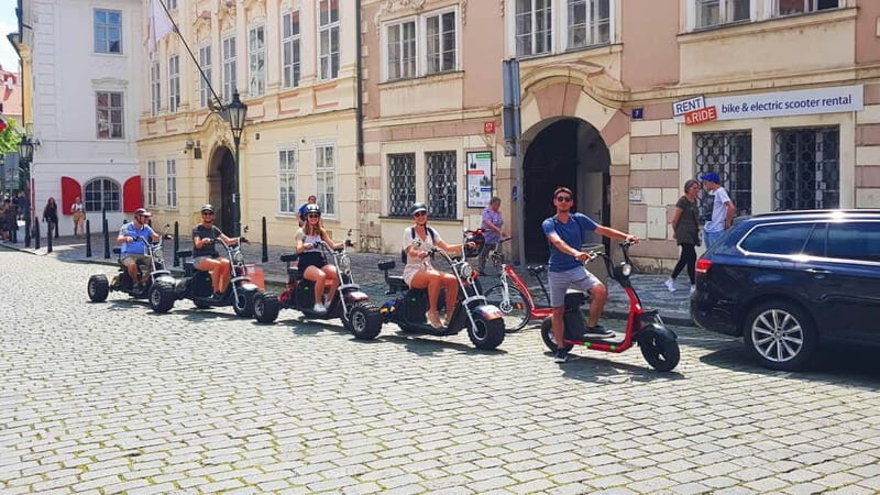 Prague: Panoramic Viewpoints Guided Electric Tricycle Tour - The First Lesson: Safety Briefing + Supervised Test Drive