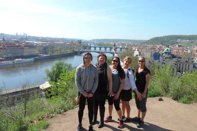 Prague Panoramic Views e-bike and e-Scooter guided Tour - Optional Jewish getto history stop: add context if you want it