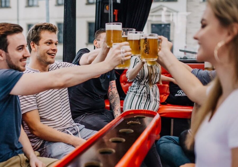 Prague: Party Beer Bus - A moving party that still feels like Prague