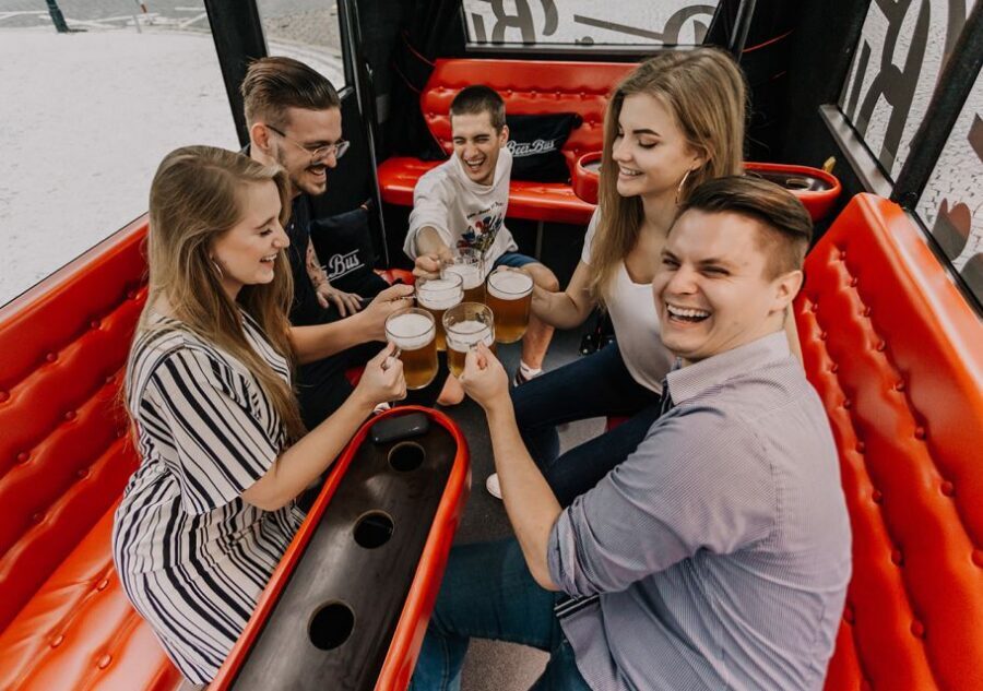 Prague: Party Beer Bus - The route in real terms: how you’ll see the city