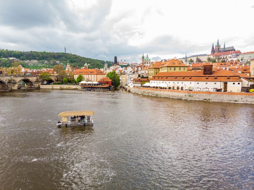 Prague: Party Tiki Boat Sightseeing Cruise with Drinks - What you’ll do for 90 minutes: the cruise route and landmarks