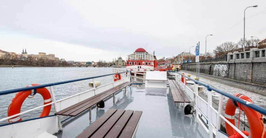 Prague: Private Beer Boat Cruise with Unlimited Beer - The 55-Minute Route: Prague Castle, Charles Bridge, and More