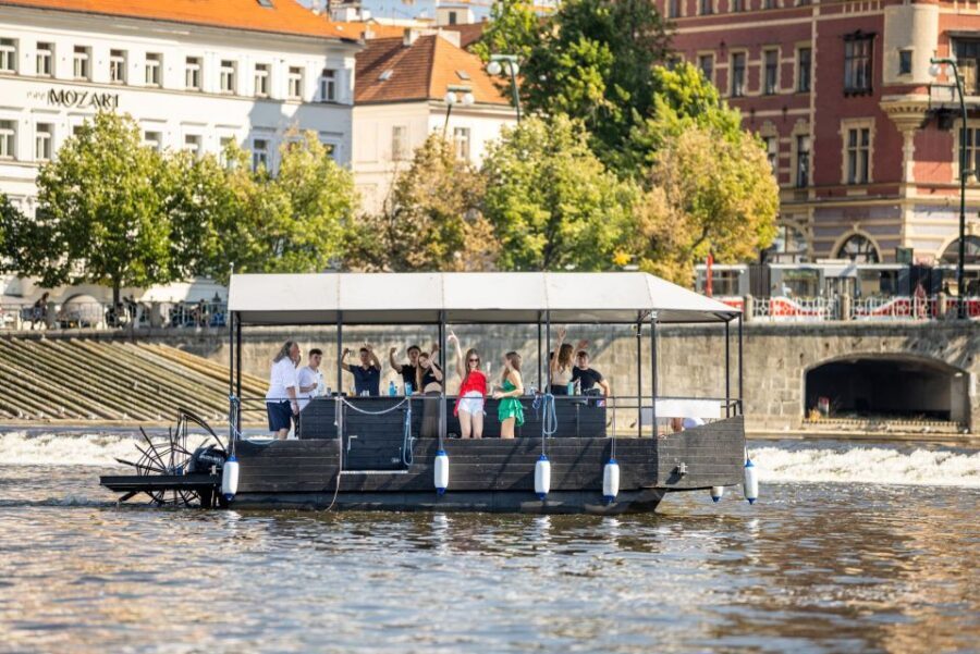 Prague: Private Cycle Boat River Tour with Beer or Prosecco - Seeing Prague from the river: why the views feel different