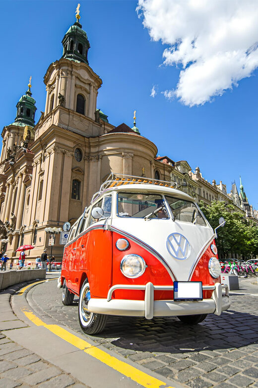 Prague: Private Sightseeing Tour in original VW Samba bus - Price and value: when $170 makes sense