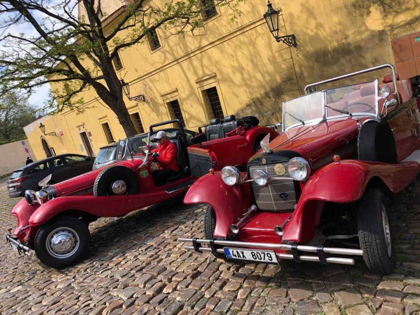 Prague: Private Tour by Vintage Car - The Mercedes 770K Replica Makes the Whole City Feel More Real