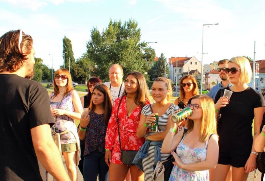 Prague Riverside Parties Tour - The Mobile Bar Moment: Drinking With Music While You Explore