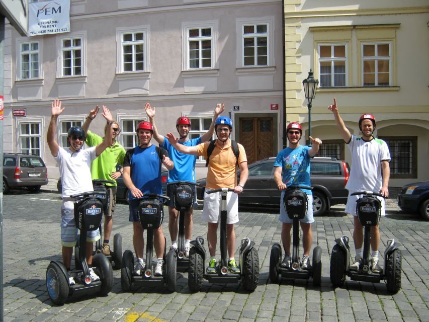 Prague: Segway Sightseeing Live-Guided Tour - Parks and open-air riding: Maxe Van Der Stoela park