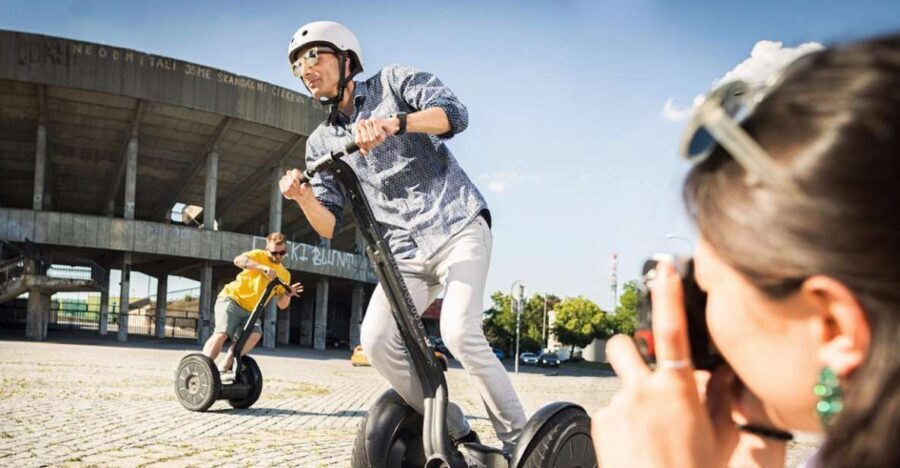 Prague: Segway Tour + Taxi Transfer & Monasteries mini-group - Prague 6 on two wheels: parks, residential streets, and local angles