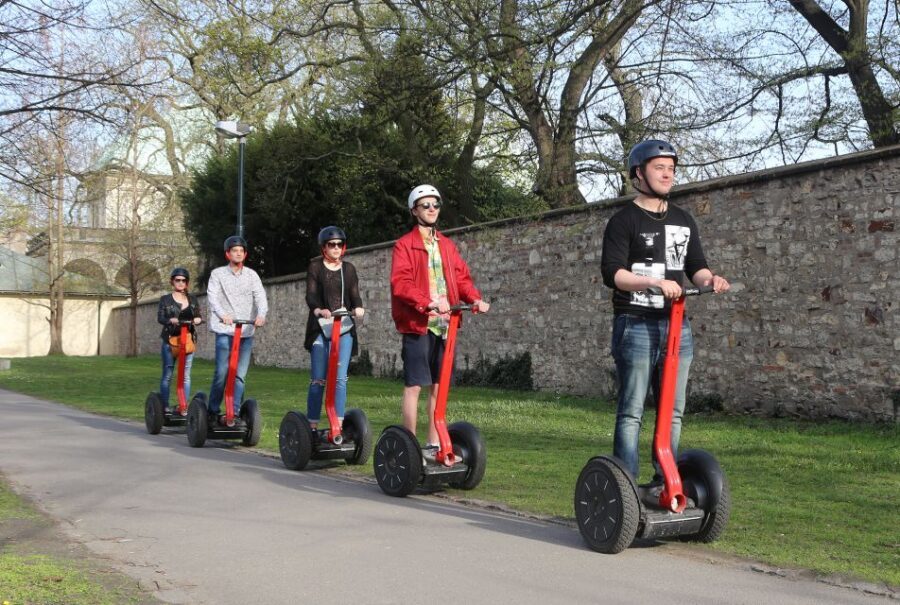 Prague Segway Tour with Oldest Monasteries and Free Taxi - Riding through District 6 parks: more local feel, less crowd math
