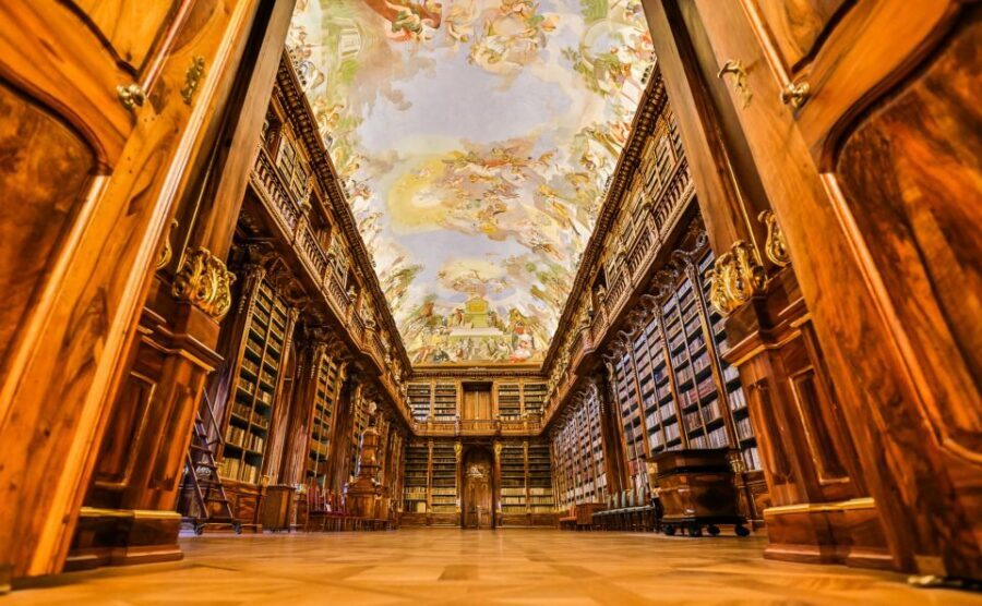 Prague: Skip-the-line Strahov Monastery and Library Tour - Strahov Library: fresco ceilings and the story behind the books